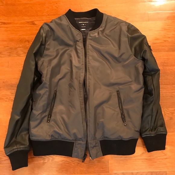 modern amusement bomber jacket